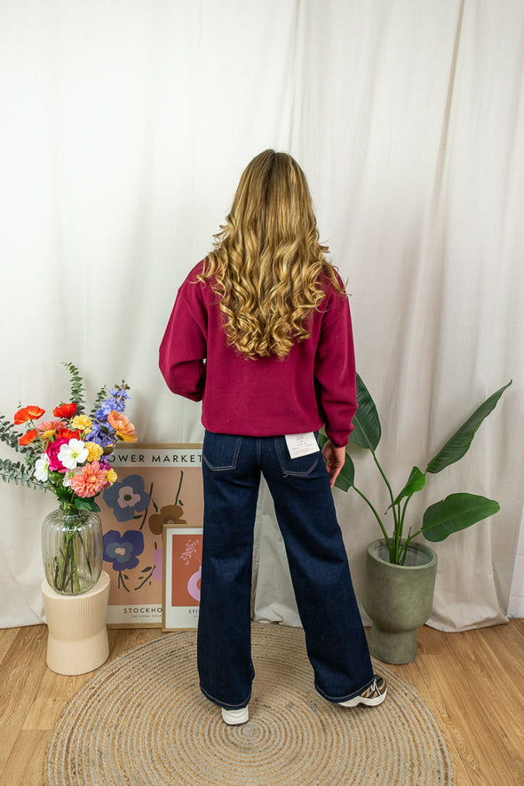 Sheri Sweater - Wine