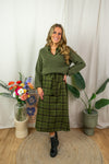 Ingeborg Knit - Green Moss