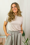 Haga T-Shirt - Beige