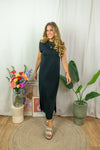 Chilli Heart Dress - Black
