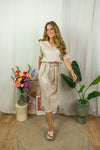 Evy Dress - Gold