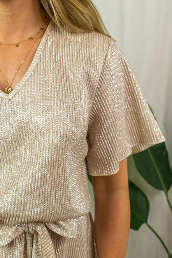 Evy Dress - Gold