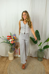 Pepper Vest - Greige