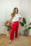 Geggo pants - Red
