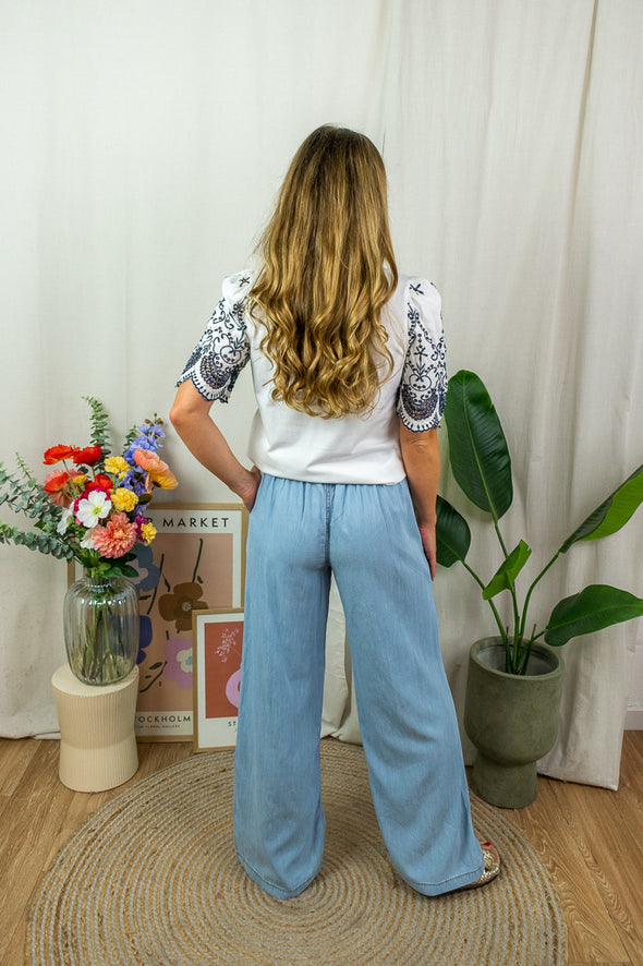 Citha Pants - Light Denim