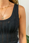 Beauty Glitter Top - Black