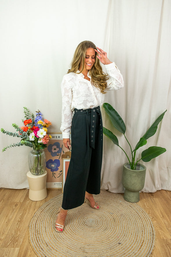 Lisa Belt Culotte - Black