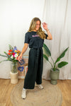 Lisa Belt Culotte - Black