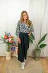 Ivanna Blouse - Zebra