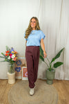 Mila T-Shirt - Chambray Blue