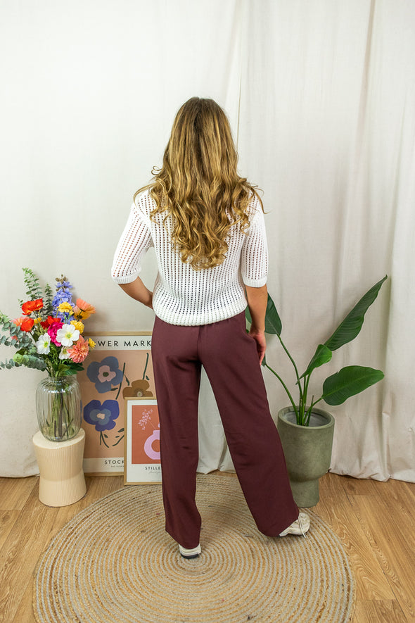 Solar Cardigan - White