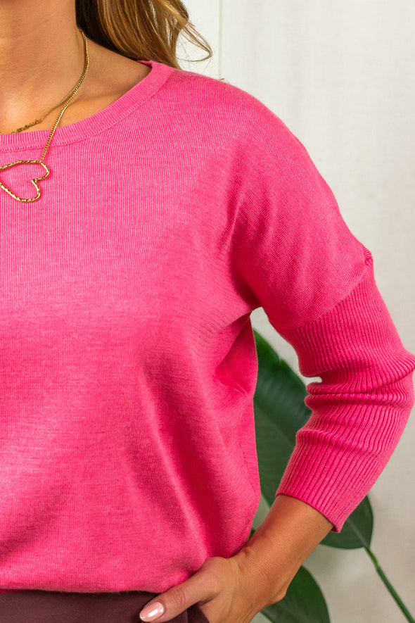 Mila Pullover - Pink