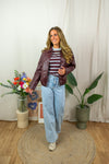 Lavinia Jacket - Bordeaux