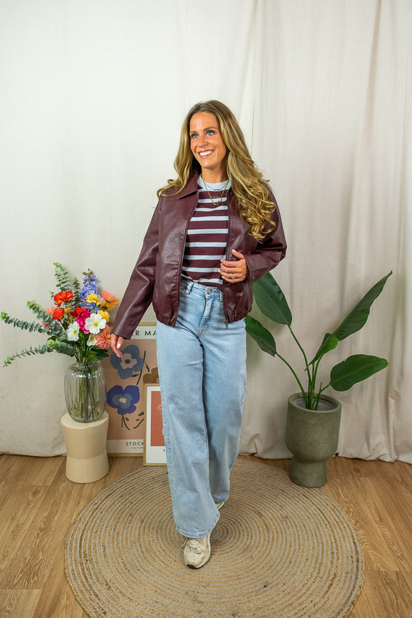 Lavinia Jacket - Bordeaux