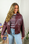 Lavinia Jacket - Bordeaux