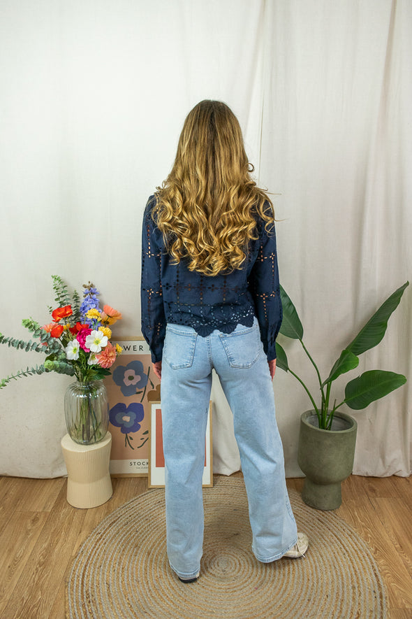 Jojo Blouse - Navy