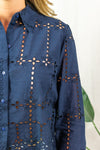 Jojo Blouse - Navy