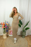Hermine Dress - Camel