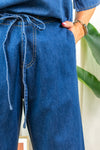 Avril Pants - Dark Denim