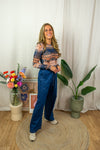 Melida Mesh Top - Print