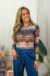 Melida Mesh Top - Print