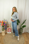 Ava Turtleneck - Light Grey