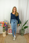 Sandrine Knit - Navy