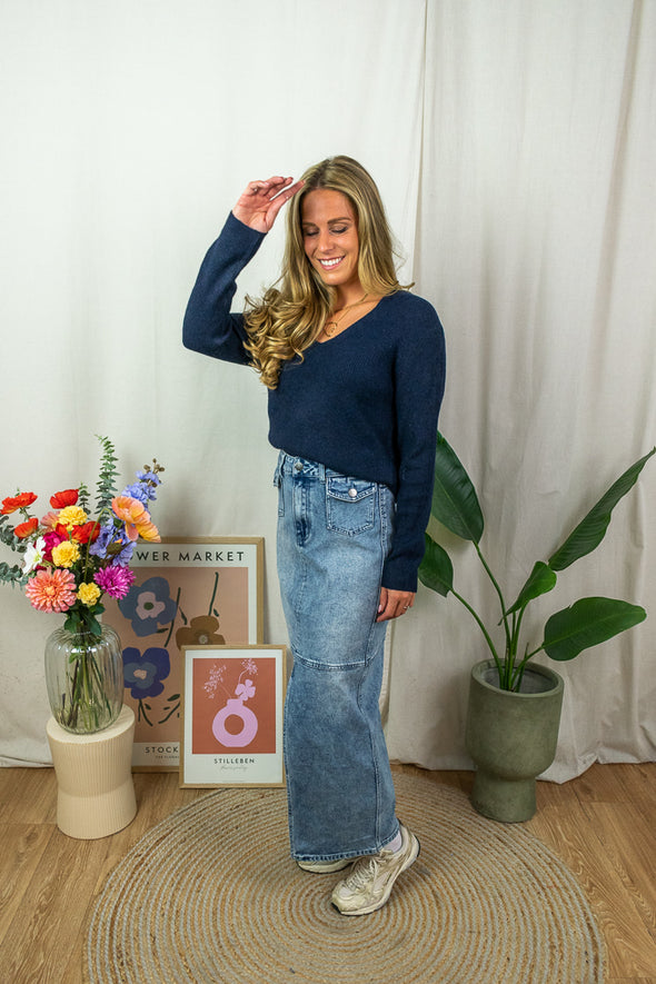 Doriana Skirt - Denim