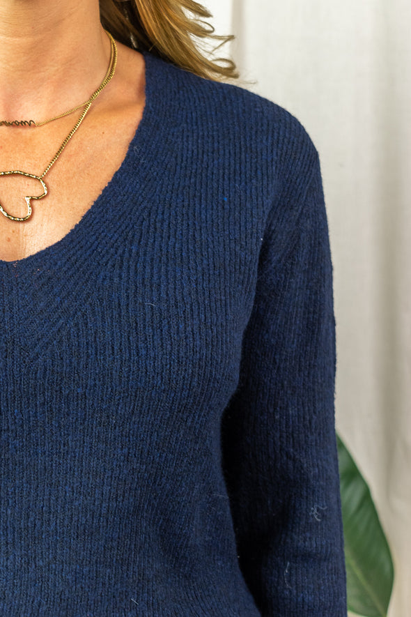 Sandrine Knit - Navy