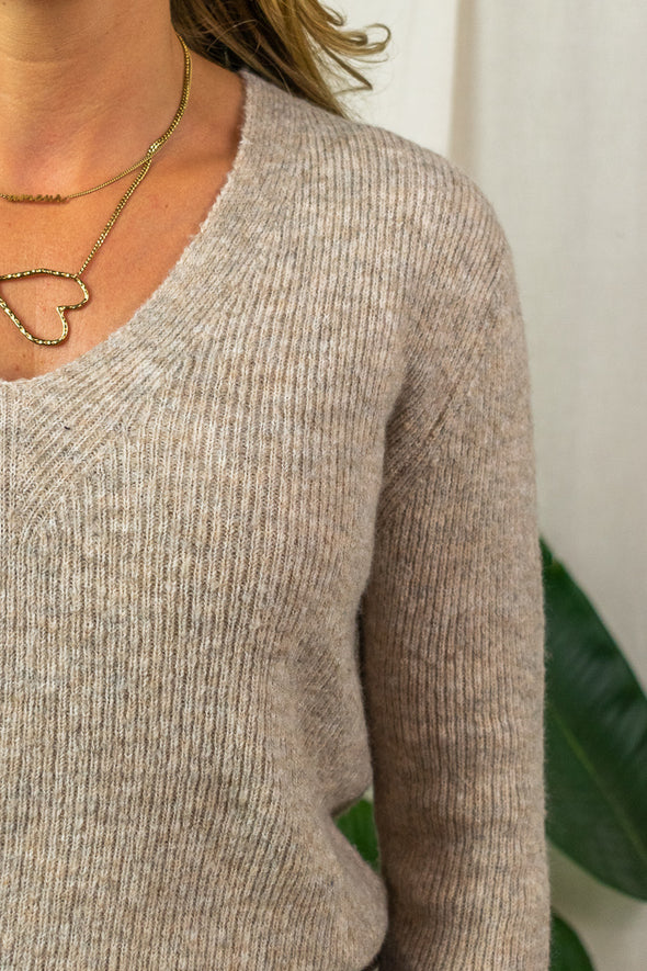 Sandrine Knit - Beige
