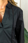 Mio Lace Shirt - Black