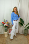 Sandrine Knit - Hydrangea