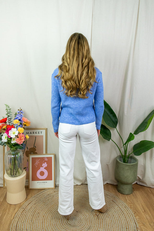 Sandrine Knit - Hydrangea