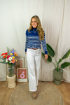 Mila Rollneck - Marine Blue