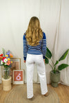 Mila Rollneck - Marine Blue