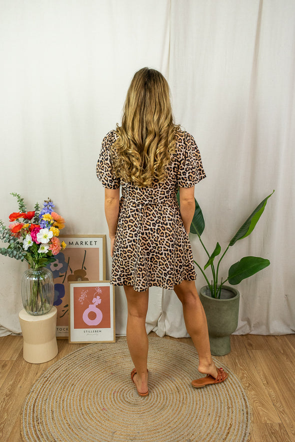 Troya Dress - Leopard