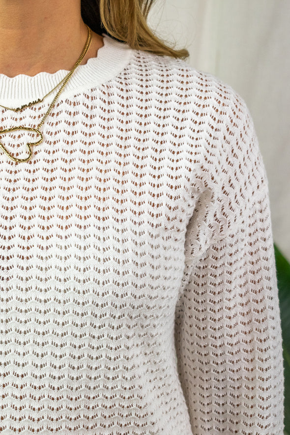 Scout Knit - White