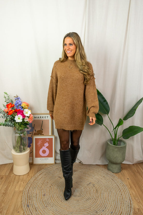 Raphaelle Dress - Camel