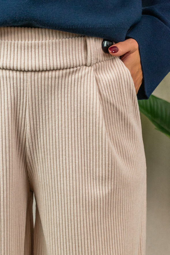 Geggo Corduroy pants - Beige