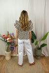 Kirby Blouse - Leopard