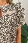 Kirby Blouse - Leopard