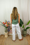 Divya Top - Khaki