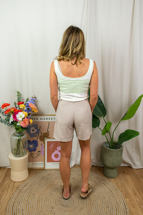 Aida Short - Beige