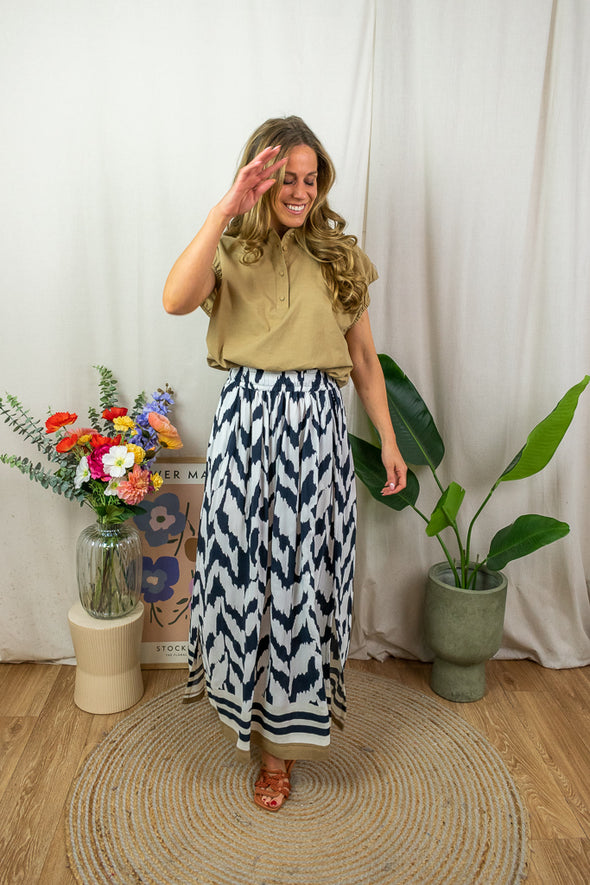Kinsley Blouse - Kelp