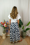 Khloe Skirt - Black Print