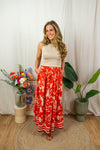 Khloe Skirt - Poinciana