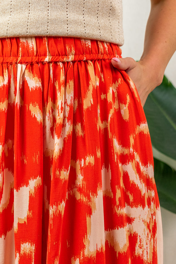 Khloe Skirt - Poinciana