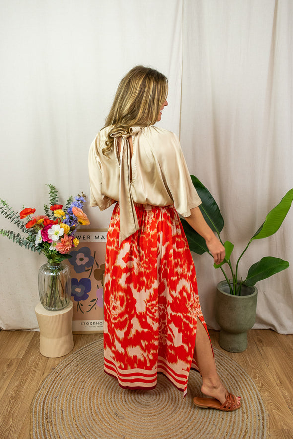 Khloe Skirt - Poinciana