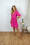 Luna Dress - Pink