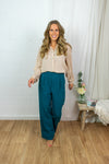 Solvej Wide Pants - Blue